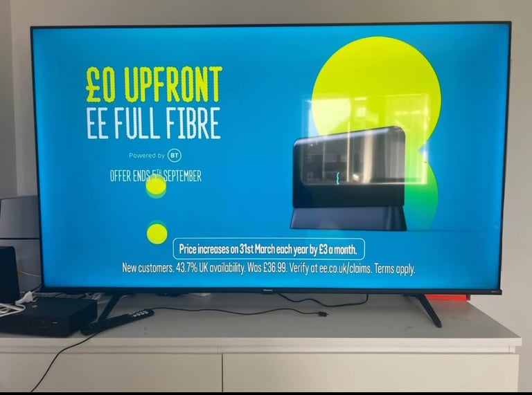 image for 4k smart Hisense Tv 