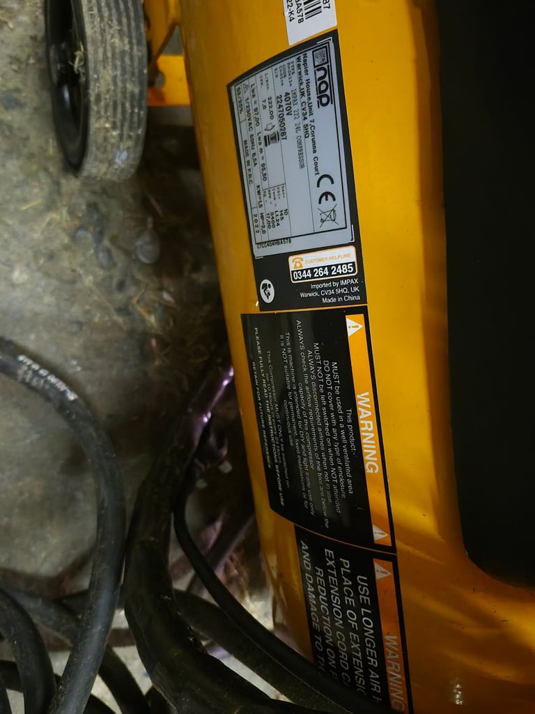 Impax air compressor brand new. Never used