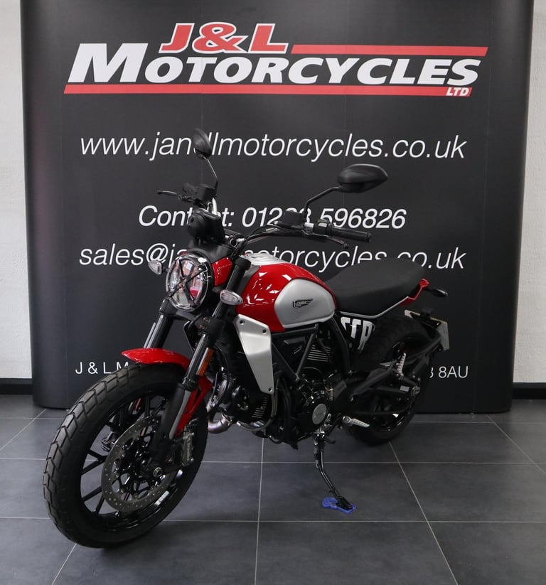 Ducati Scrambler Icon Gen 2, Only 22 Miles, Remainder Of Manufacturers Warranty!
