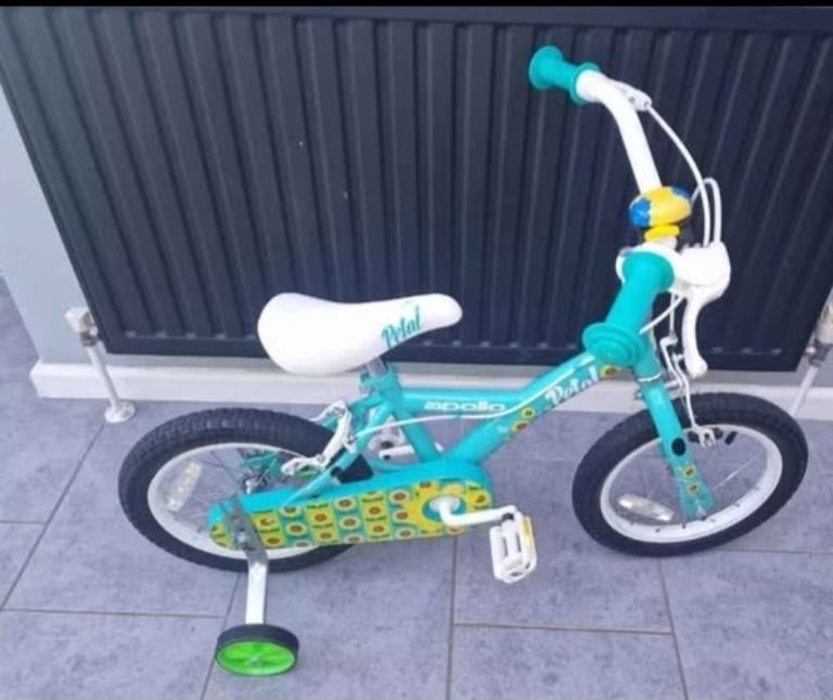 image for Childs Apollo Petal Girls bike. Age 4 plus