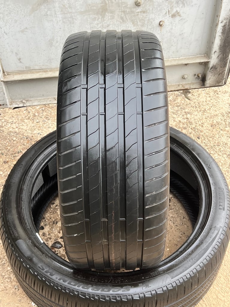 255 40 R20 101Y XL BRIDGESTONE POTENZA , Tread  5.1mm (E7338) Tested