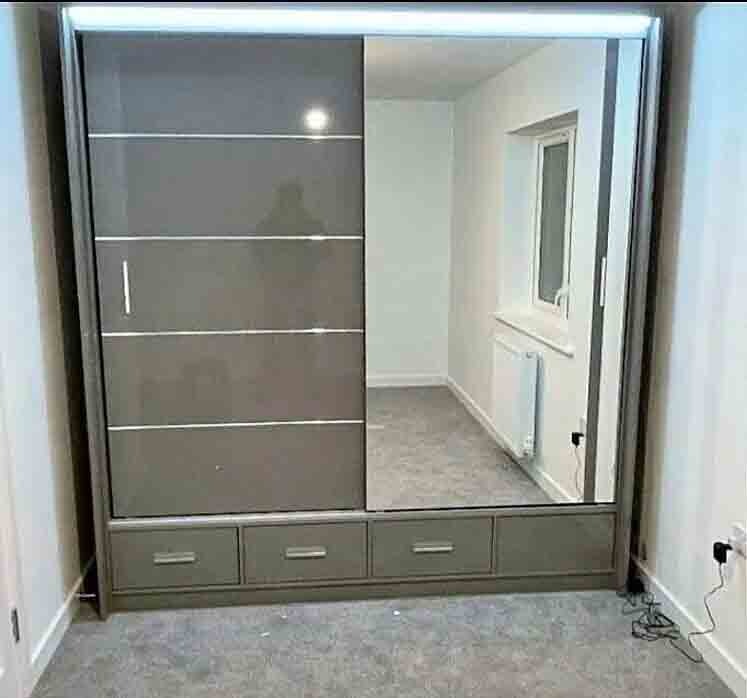 Excellent Quality Wardrobes with Mirrors Shelves and Rails brand new