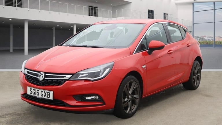 2016 VAUXHALL ASTRA 1.6 i Turbo SRi Red Manual Petrol