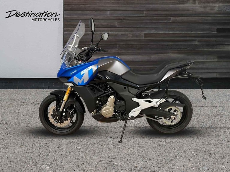 2025 Cf Moto Mt 650MT Petrol blue 6 Speed