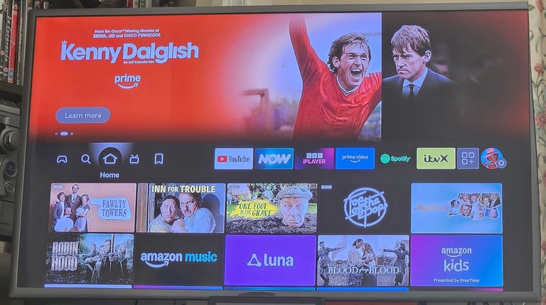 image for Samsung 43 inch smart tv with extra stand. 