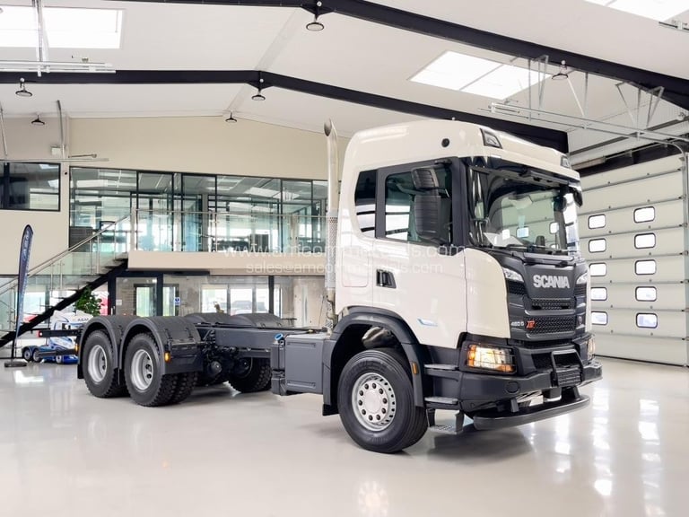 image for 2025 SCANIA 460G SUPER XT 6X4 DOUBLE DRIVE 26T CHASSIS CAB