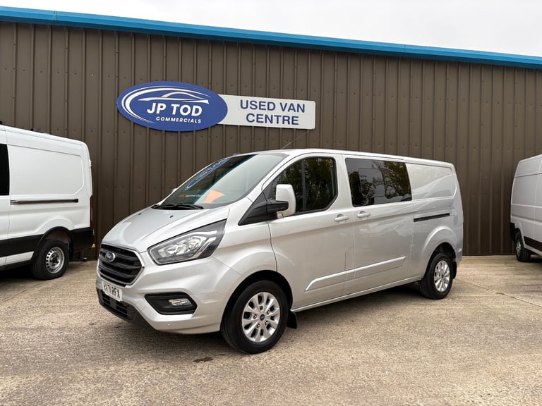 2021 Ford Transit Custom 2.0 EcoBlue 130ps Low Roof D/Cab Limited Van PANEL VAN Diesel Manual