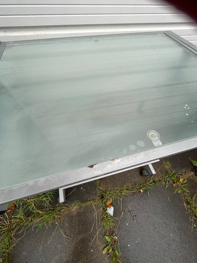 FREE- glass desk -FREE