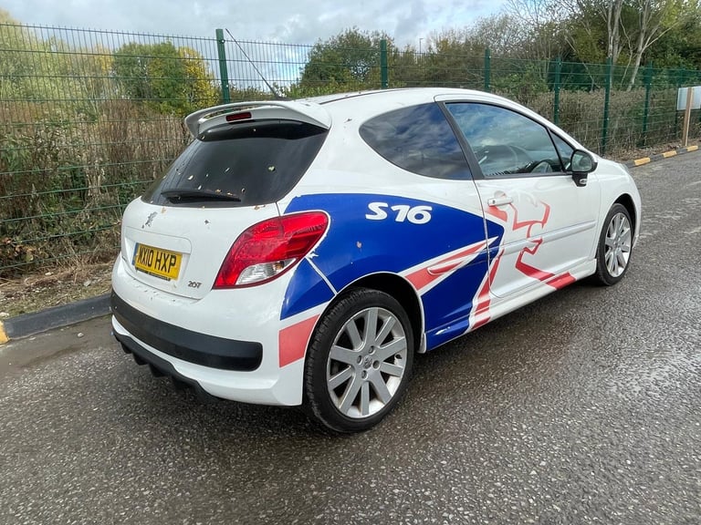 PEUGEOT 207 1.6 VTI S16 10 REG WHITE 3 DOOR MOT APRIL 6TH 2026 LADY OWNER 14 YEARS  INSURANCE 40+MPG