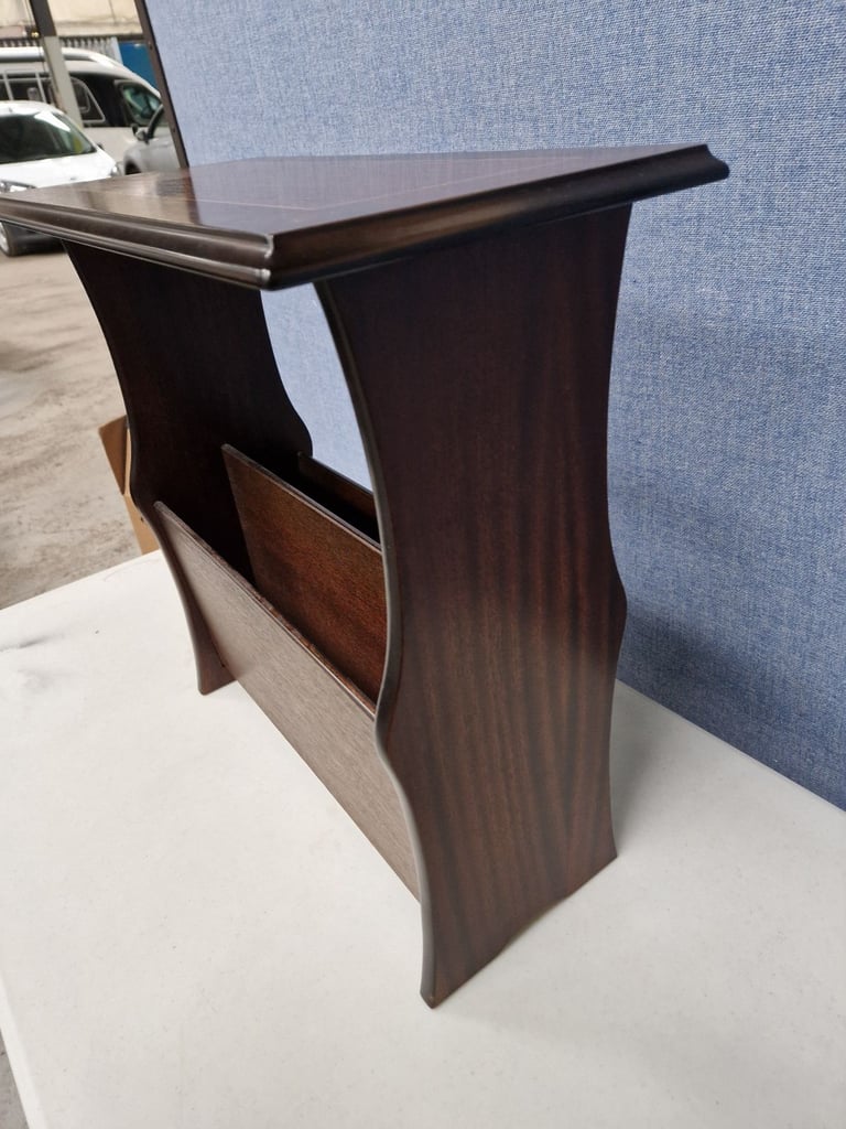 Mid Century magazine rack / side table