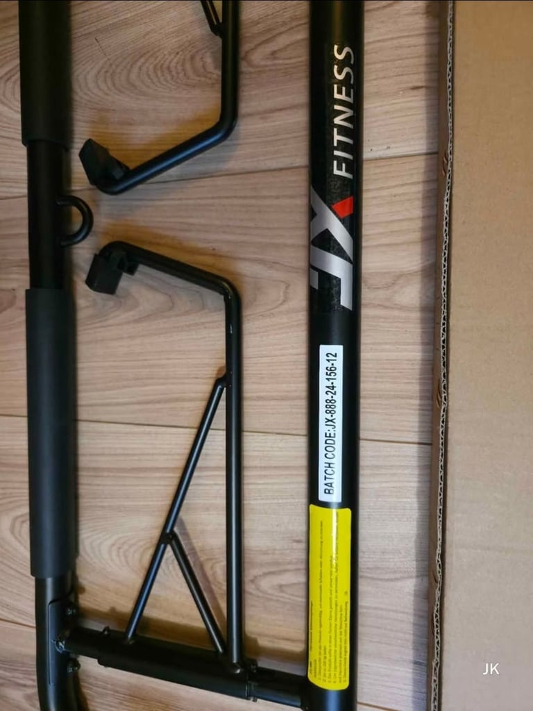 JX FITNESS Door Frame Pull-Up Bar – No Drilling, Foldable, Sturdy | £35