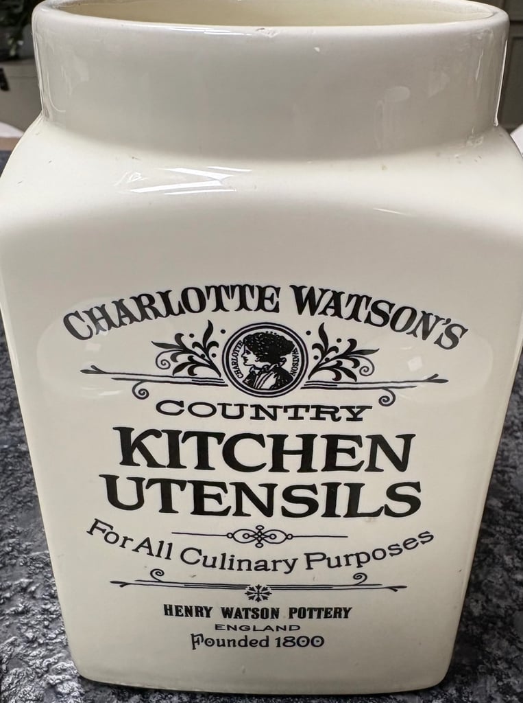 image for Charlotte Watsons Kitchen Utensils Holder 