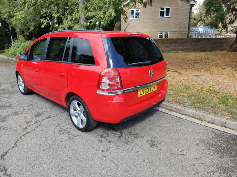 Vauxhall, ZAFIRA only 43k 7 seater, MPV, 2013, Manual, 1598 (cc), 5 doors