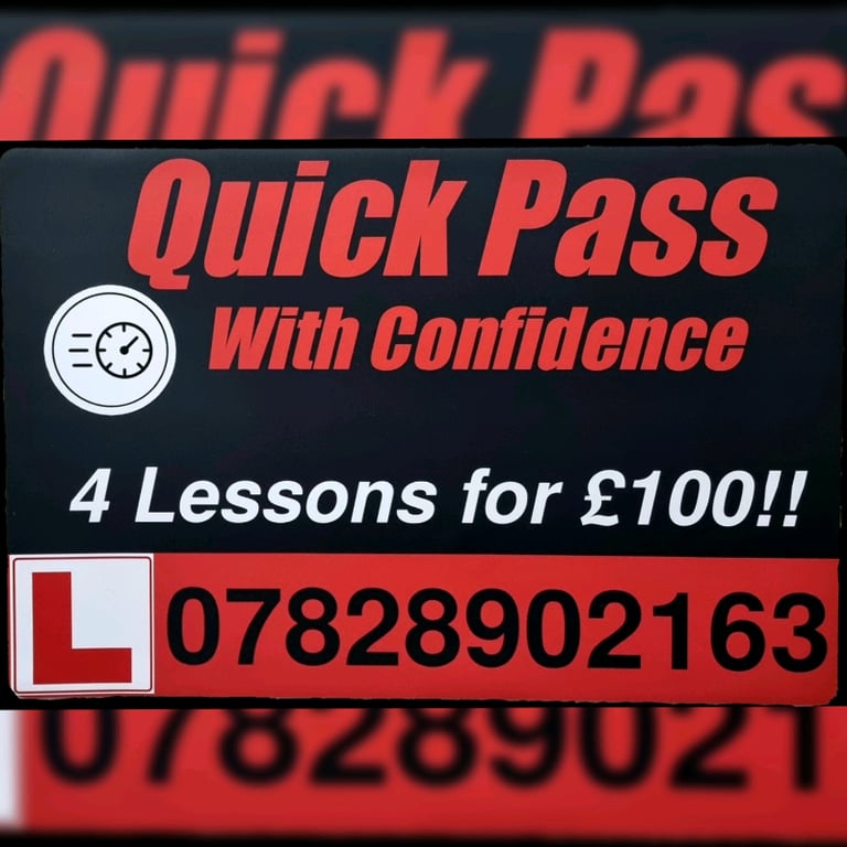 *OFFER* Driving Lessons 4 for £100!