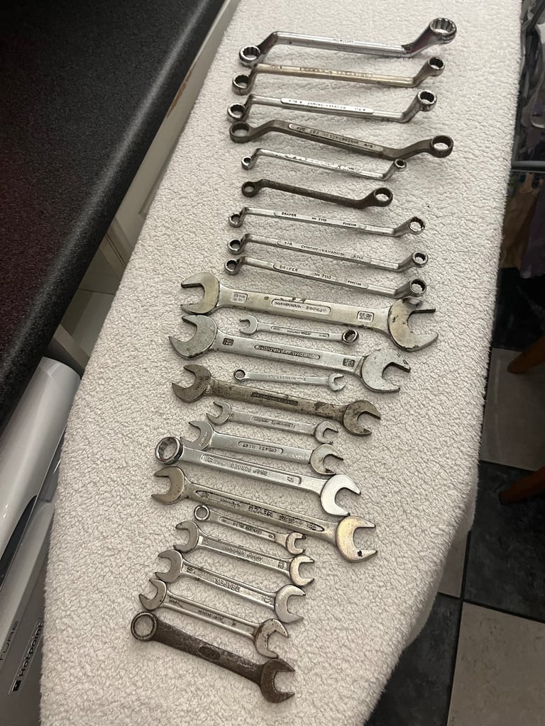 image for 23 x spanner’s wrenches bundle assorted sizes and brands collection ng5 Nottingham 