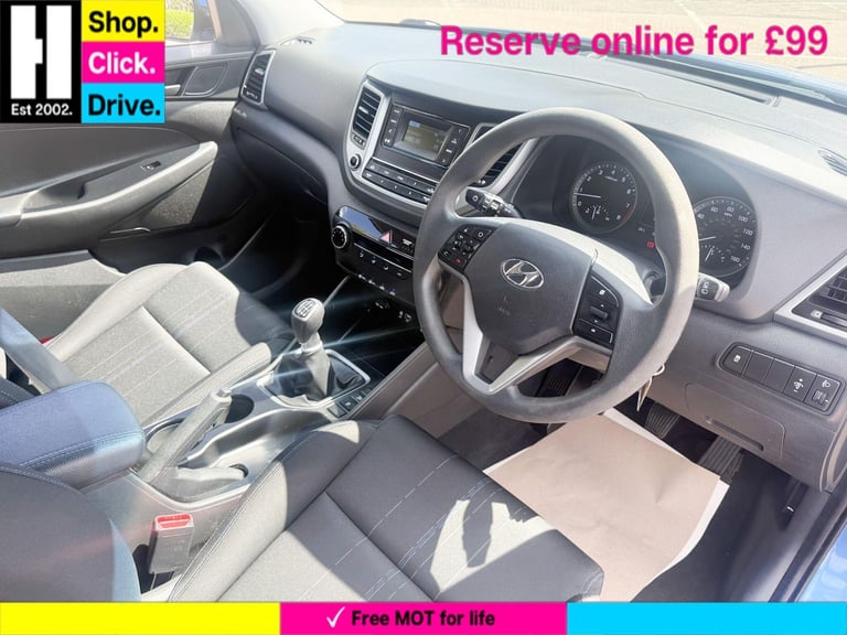 2018 Hyundai TUCSON 1.6 GDi Blue Drive S Euro 6 (s/s) 5dr ESTATE Petrol Manual