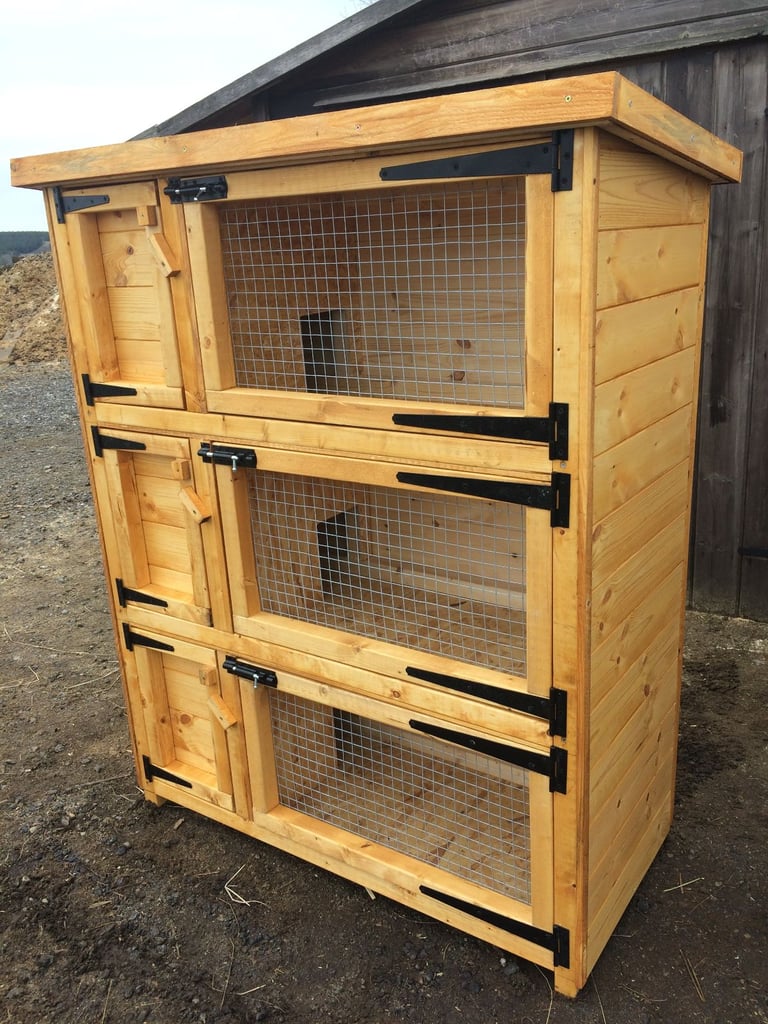 Three Tier Rabbit/Ferret Hutch