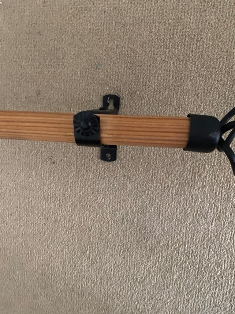 **SOLD** 2 matching curtain poles 