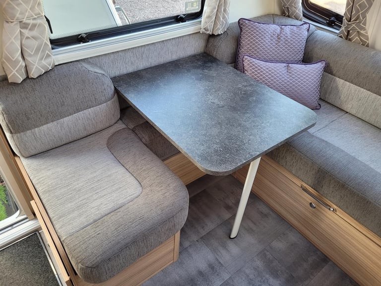 Bailey Pegasus Grande SE Brindisi 2023 Single Axle 4 Berth - 8FT Wide, Fixed Bed