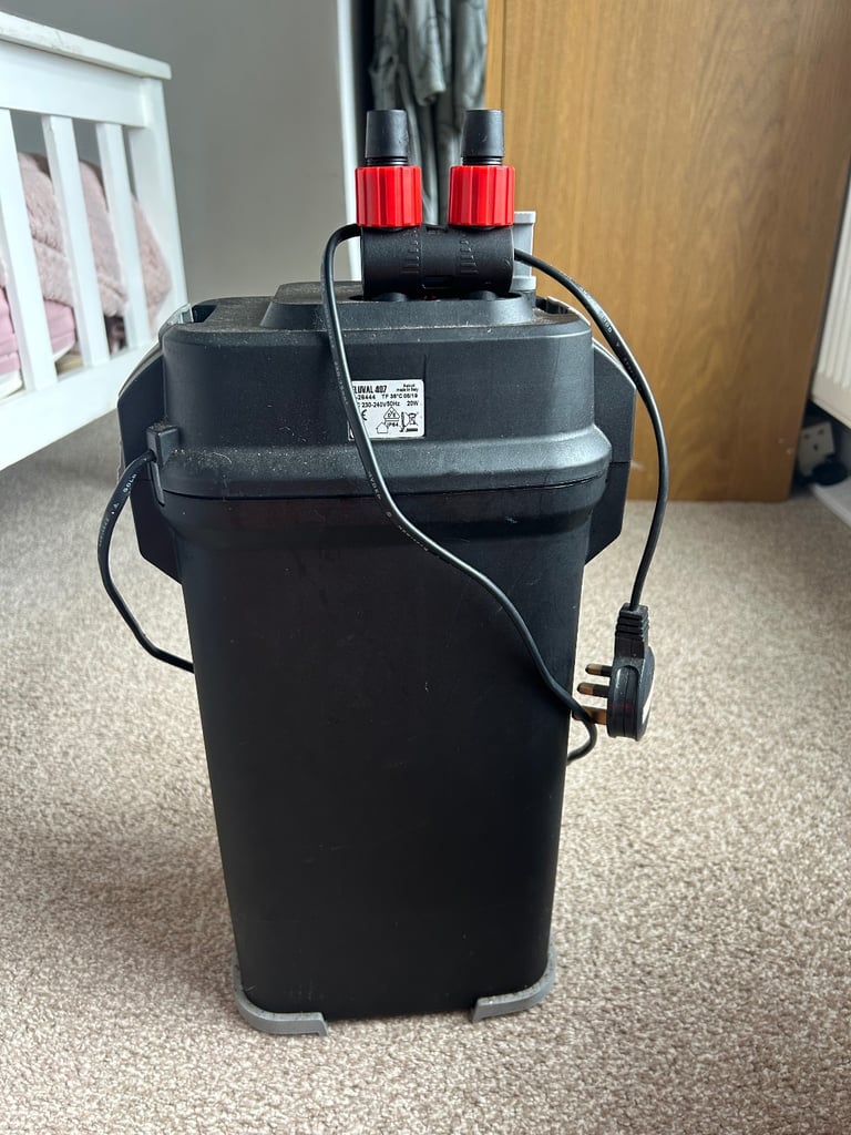 Fluval 407 external filter for aquariums