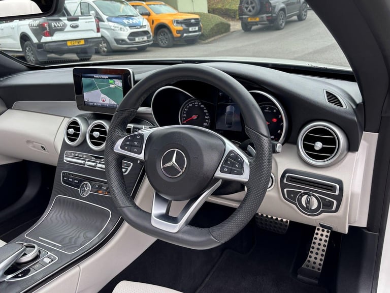 2017 Mercedes-Benz C Class 2.0 C200 AMG Line Cabriolet 2dr Petrol G-Tronic+ Euro 6 (s/s) (184 ps)...