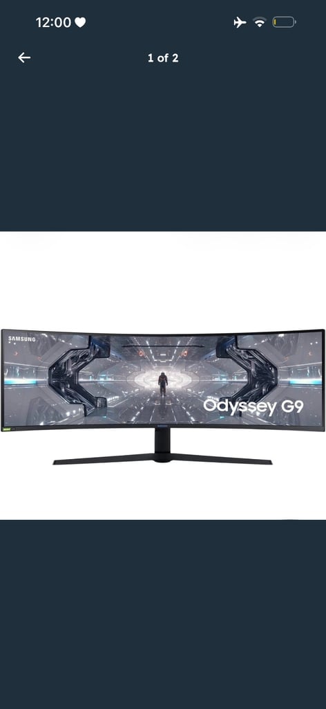image for Samsung Oddysey G9 49inch Monitor