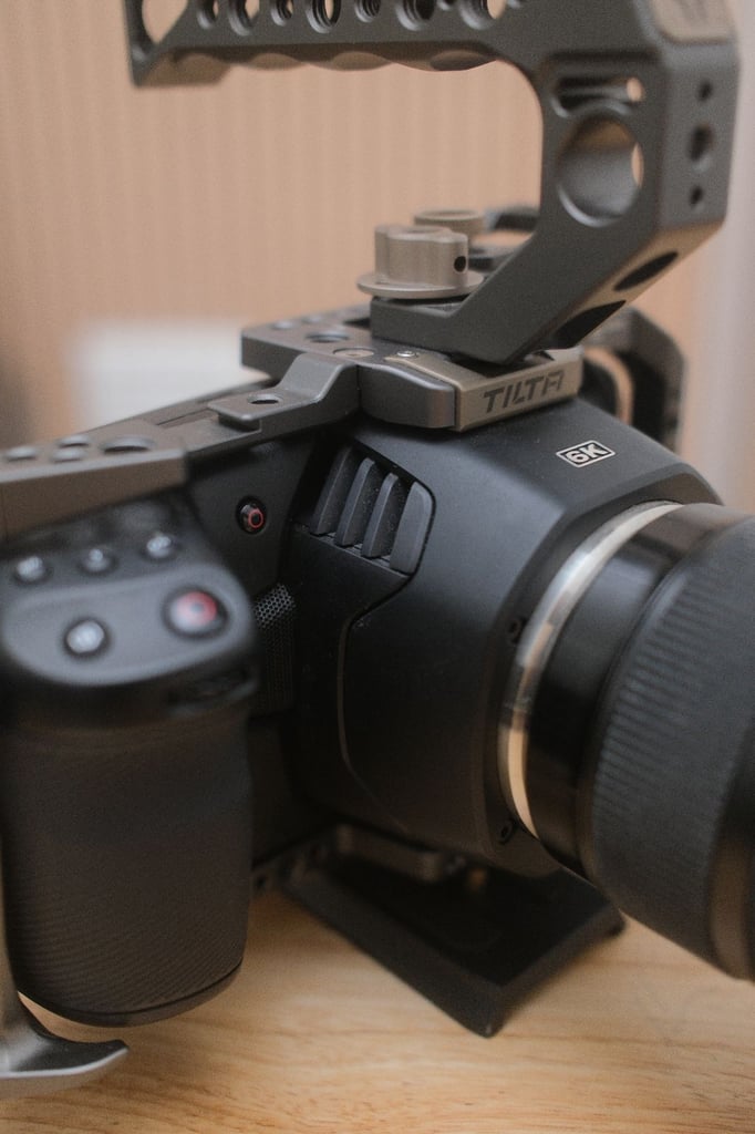 image for Blackmagic Pocket Cinema Camera 6K (EF Mount) - Tilta Cage + Sigma 18–35mm