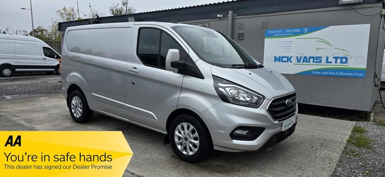 2021 Ford Transit Custom LIMITED 280 L1 H1 SWB 2.0 TDCI 130ps EU6 Panel Van Diesel Manual