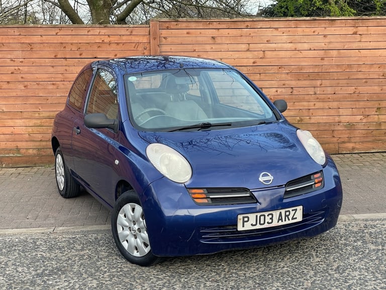 NISSAN MICRA 1.0 PETROL 3DR BLUE 2003 