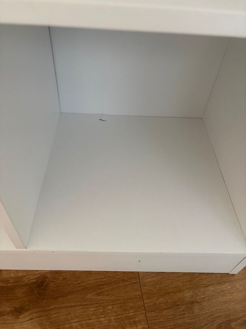 6 Cube Storage Book/Toy Unit in White 