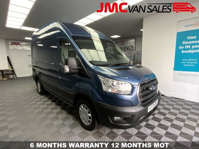 2021 70 FORD TRANSIT 2.0 350 ECOBLUE TREND L2H3 VERY RARE MWB HI ROOF 130BHP EUR