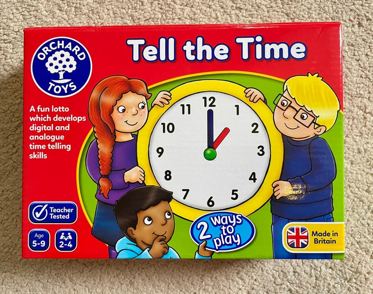 image for Oxford Toys “Tell the Time” board game