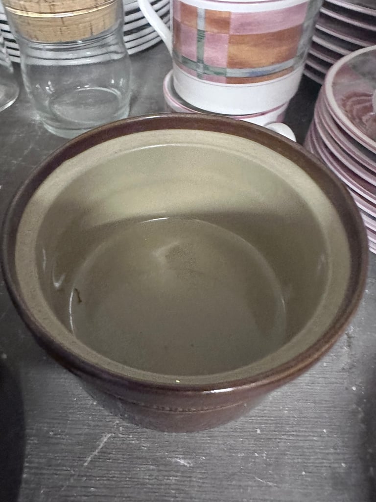 Ceramic casserole pie lidded pots - set of 4