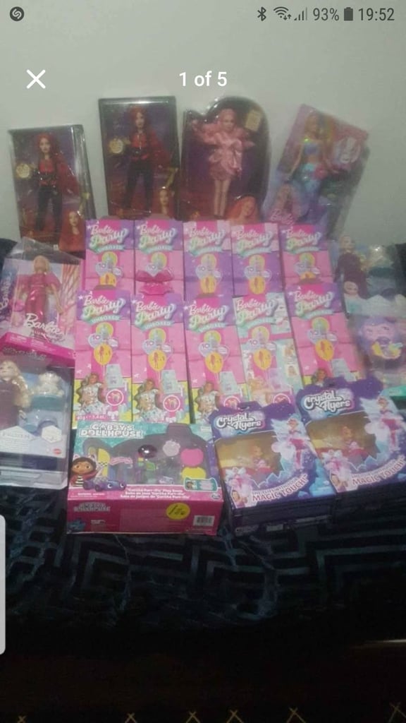 image for Barbie dolls other toys new unopened 