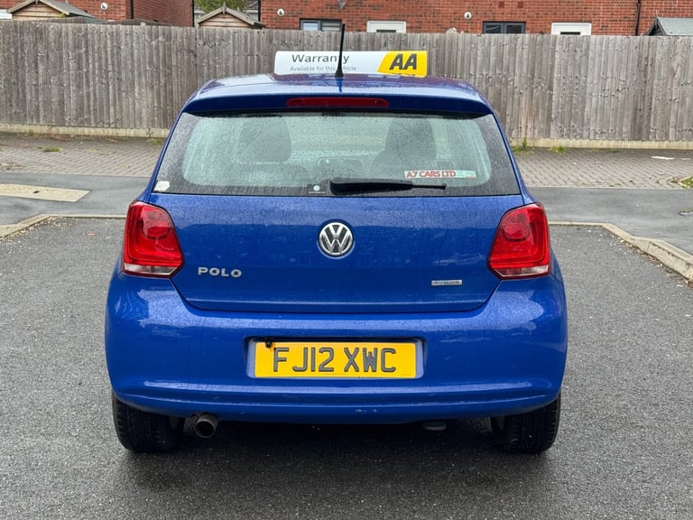 2012 Volkswagen Polo 1.2 70 Match 5dr Hatchback Petrol Automatic