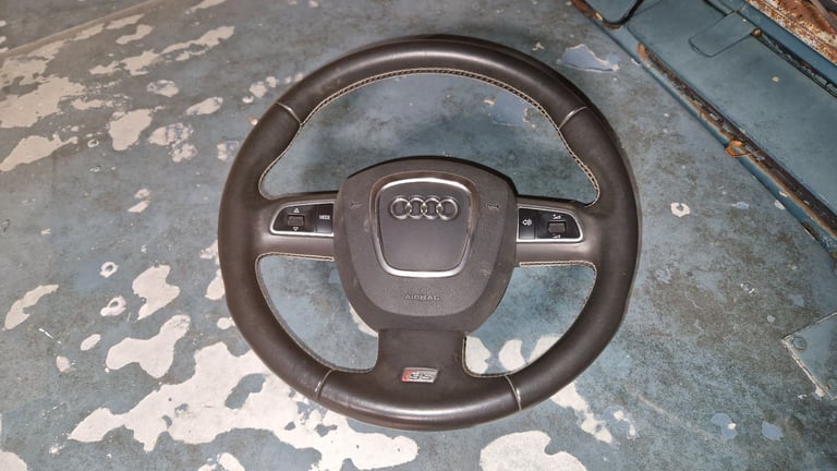image for Audi S5 A5 B8 Steering Wheel with Airbag