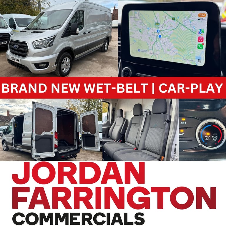 image for 2022 22 reg FORD TRANSIT 350 185 BHP LIMITED RWD L3H2 EURO 6 VAN WITH AIRCON