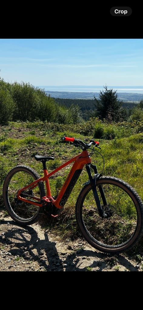 Haibike all track 6 29” size medium emtb