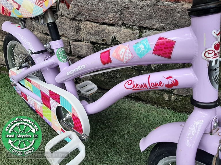 Age 5+ Apollo Cherrylane girls bike 16 inch Wheels VGC!