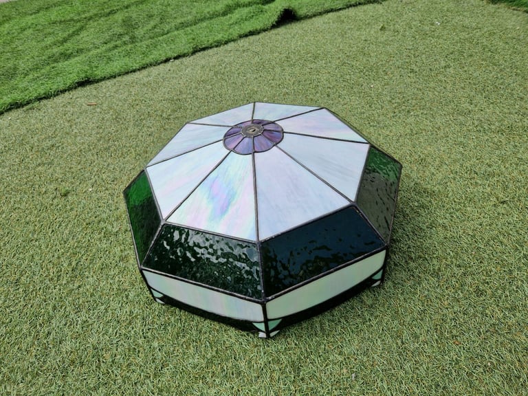 image for 2 vintage lampshades