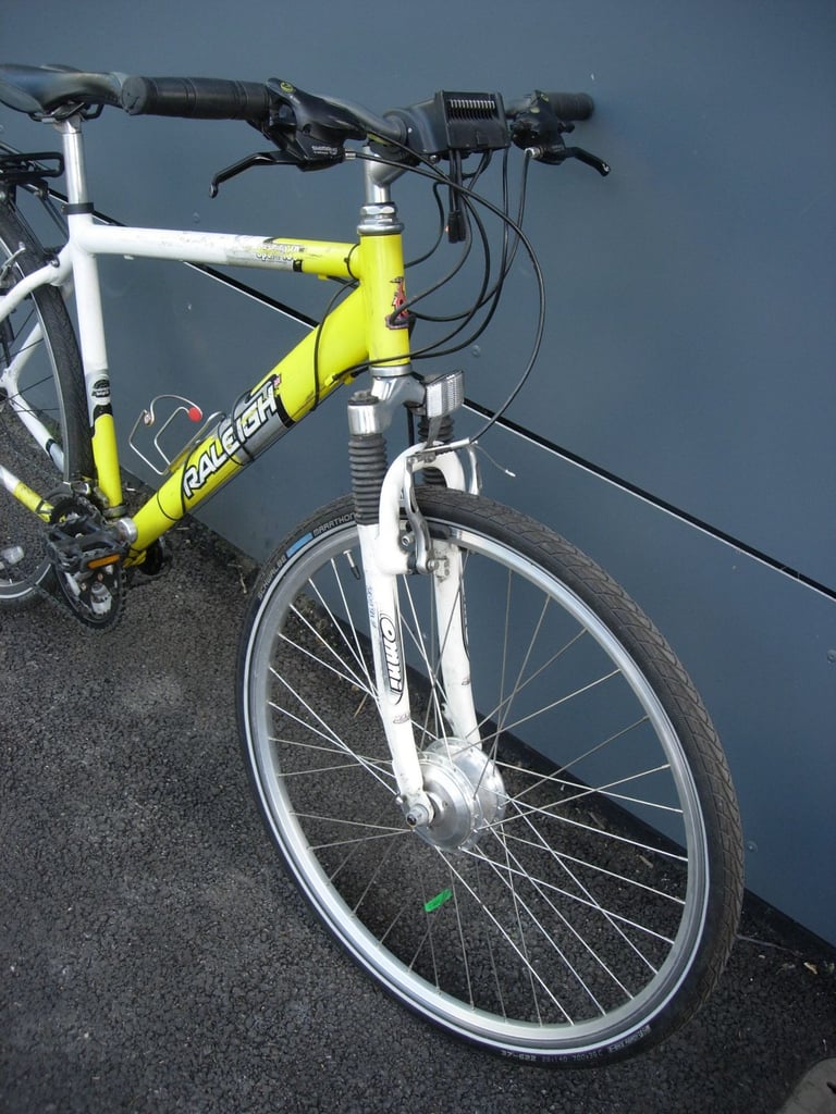 Electric Bike, Switch Kit Raleigh Hybrid Bred Bike, Good Condition,JUST SERVICED, CHEAP PRICE!