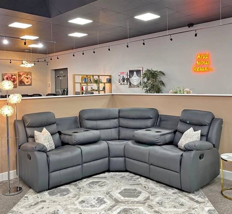 image for ** Fantastic Leather Roma Recliner 3+2 Seater & Corner - 40% Off | Grab Now! **