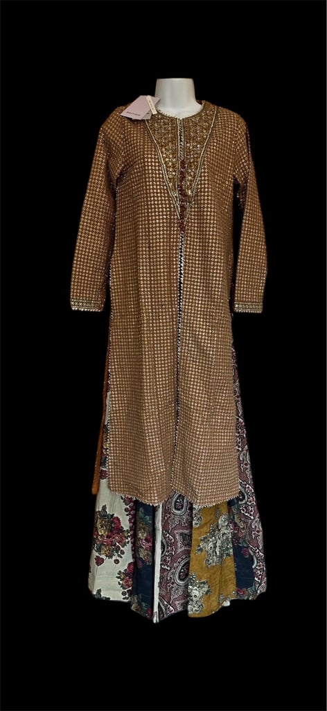 Ethnic Pakistani Lengha Suit size XS with tags Indian Pakistani Designer Dress