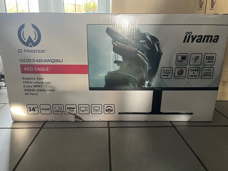 image for New Ilyama  34” UWQHD Gaming Monitor