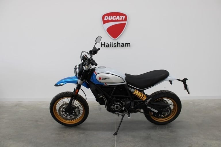 2022 Ducati Scrambler Desert Sled in Sparkling Blue