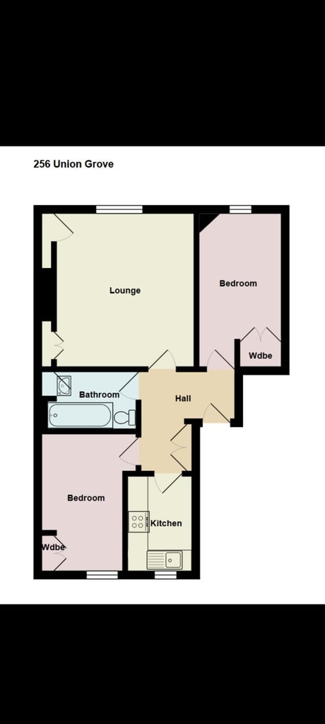 Bright and airy 2 bedroom modern furnished flat great location