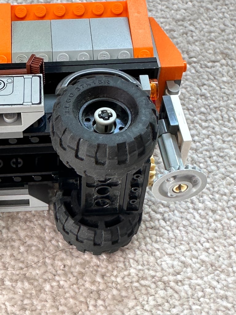 Lego snowplough 