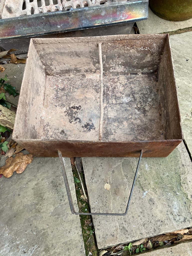 Baxi Burnall open fire parts following removal