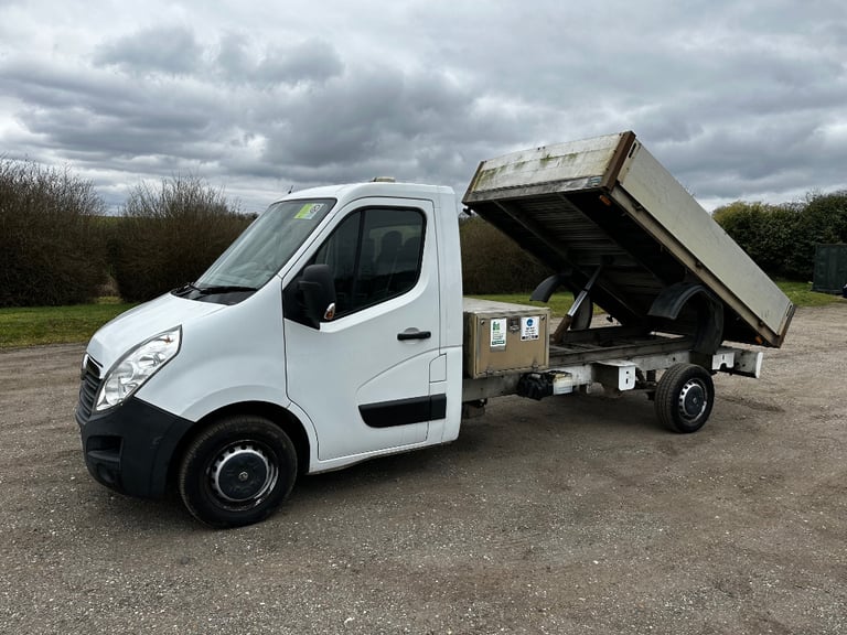 VAUXHALL MOVANO 2.3 CDTI DIESEL TIPPER TRUCK 2012 12-REG SERVICE HISTORY DRIVES EXCELLENT