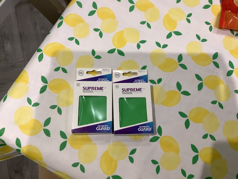 120 card sleeves unopened 66x91mm